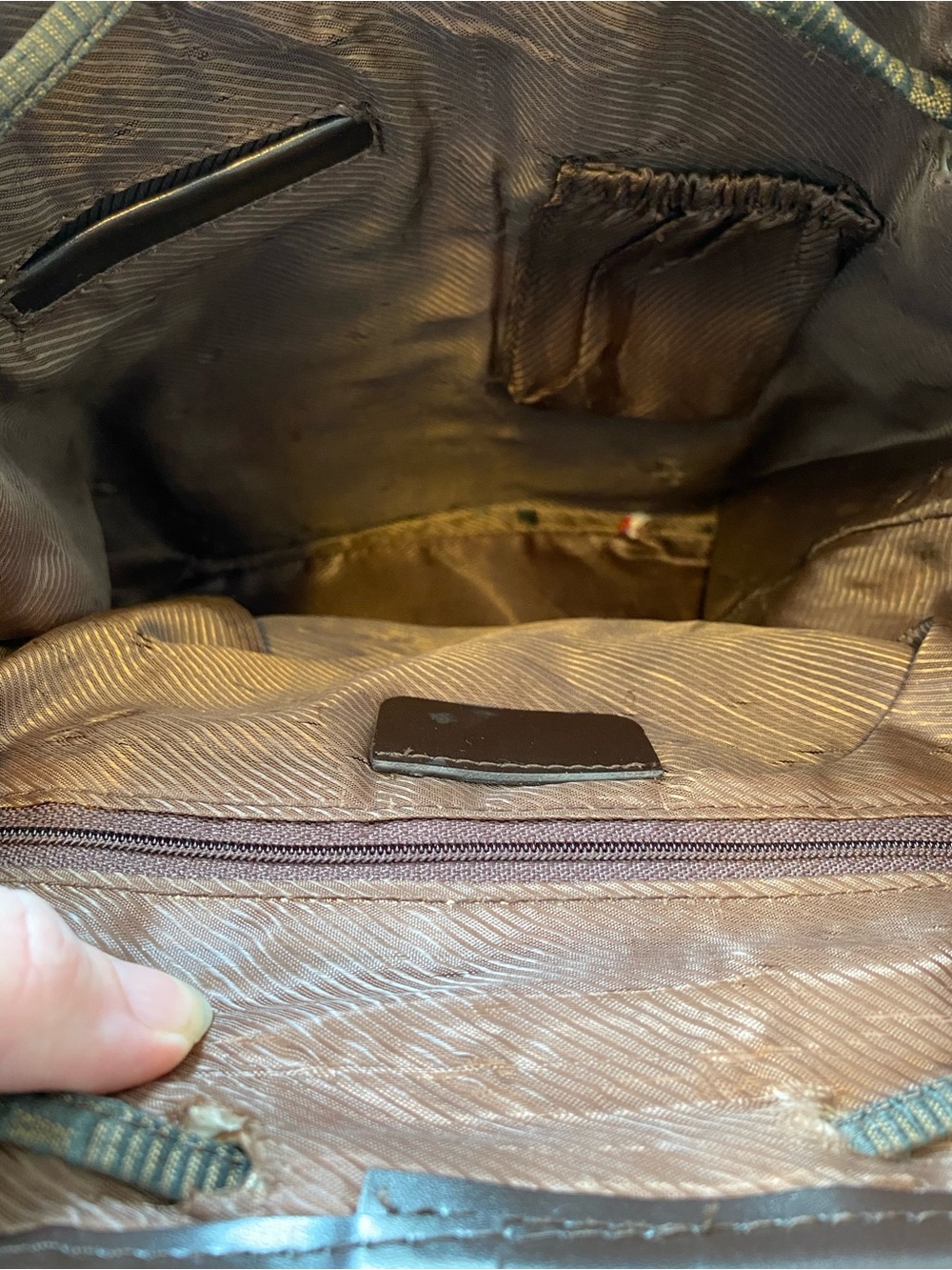 Drawstring Backpack with Front Pocket - Picture 11 of 12